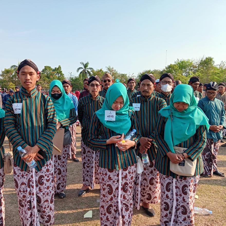 Kalurahan Hargorejo Mengikuti Upacara Peringatan Hari Jadi Kabupaten Kulon Progo ke-72